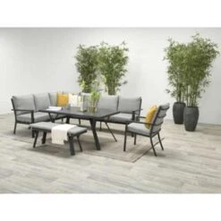 Garden Impressions Senja Lounge Dining Tuinstoel - Donker Grijs -Kettler Stoelen Winkel 1000003371 0103