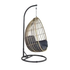 Garden Impressions Hangstoel Panama Hangstoel Ei - Natural Rotan -Kettler Stoelen Winkel 1000009439 0103