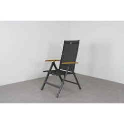 Hartman Verstelbare Tuinstoel Napoli - Teak Armleuning -Kettler Stoelen Winkel 1000031709 0102