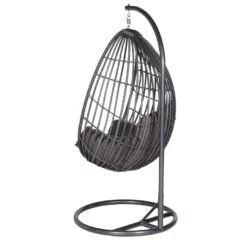 Garden Impressions Panama Hangstoel Ei - Donker Grijs -Kettler Stoelen Winkel 1000035642 0103