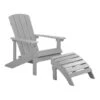 Beliani Tuinstoel ADIRONDACK - Grijs Kunsthout -Kettler Stoelen Winkel 1000035689