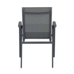 Santana Dining Tuinstoel - Donker Grijs -Kettler Stoelen Winkel 1000040781 0102