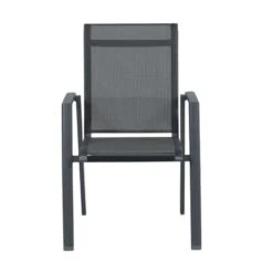 Santana Dining Tuinstoel - Donker Grijs -Kettler Stoelen Winkel 1000040781 0104