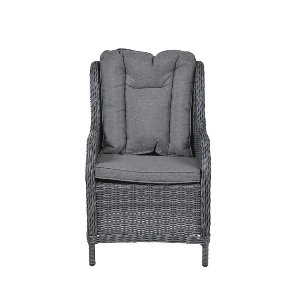 Garden Impressions Marbella Tuinstoel - Grijs 4 Garden Impressions Marbella Tuinstoel - Grijs - Afbeelding 2