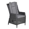 Garden Impressions - Marbella Verstelbare Tuinstoel - Donker Grijs -Kettler Stoelen Winkel 1000040795