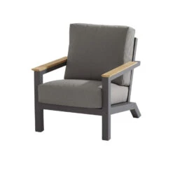 4 Seasons Outdoor Capitol Lounge Tuinstoel - Donker Grijs 9 4 Seasons Outdoor Capitol Lounge Tuinstoel - Donker Grijs -Kettler Stoelen Winkel 1000042157 0104