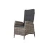 VDG Manhattan Wicker Verstelbare Tuinstoel - Dubbel Light Grey -Kettler Stoelen Winkel 1000048036