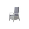 VDG Darwin Wicker Verstelbare Tuinstoel - Licht Grijs -Kettler Stoelen Winkel 1000048056
