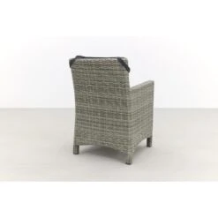 VDG Olivia Wicker Tuinstoel - Paloma Grijs -Kettler Stoelen Winkel 1000048066 0103