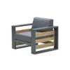 Garden Impressions Solo Lounge Fauteuil - Carbon Black/Mystic Grey 1 Garden Impressions Solo Lounge Fauteuil - Carbon Black/Mystic Grey -Kettler Stoelen Winkel 1000048695