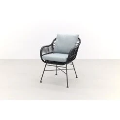 Garden Impressions Margriet Tuinstoel - Zwart Mint Grey -Kettler Stoelen Winkel 1000048776 0102