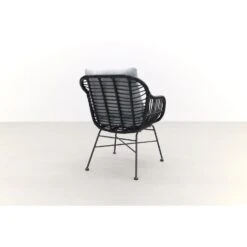 Garden Impressions Margriet Tuinstoel - Zwart Mint Grey -Kettler Stoelen Winkel 1000048776 0103