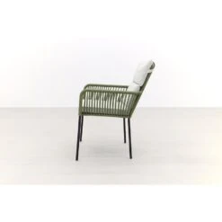Teresa Dining Rope Tuinstoel - Green -Kettler Stoelen Winkel 1000048790 0103