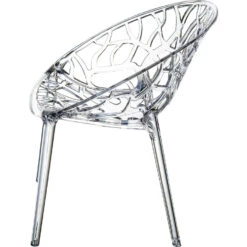 Siesta Crystal Stapelbare Stoel - Transparant -Kettler Stoelen Winkel 1000048814 0103