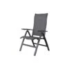 Suns New Castle Verstelbare Tuinstoel - Antraciet -Kettler Stoelen Winkel 1000048819