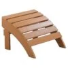 Beliani Voetenbankje ADIRONDACK - Lichte Houtkleur Kunsthout -Kettler Stoelen Winkel 1000049784