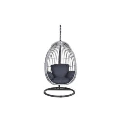 Garden Impressions Panama Swing Egg Hangstoel - Cloudy Grey 9 Garden Impressions Panama Swing Egg Hangstoel - Cloudy Grey -Kettler Stoelen Winkel 1000050055 0103