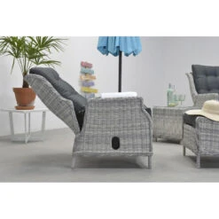 Garden Impressions Santa Rosa Relax Lounge Tuinstoelen - Grijs -Kettler Stoelen Winkel 1000052351 0103
