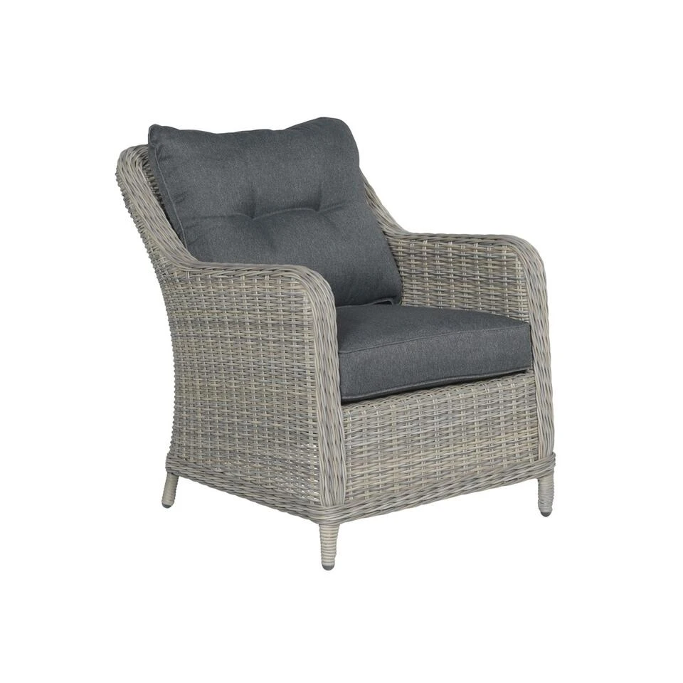 Garden Impressions Nova Lounge Stoel - Vintage Willow 3 Garden Impressions Nova Lounge Stoel - Vintage Willow