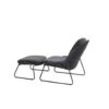 Taste Delano Loungestoel + Voetenbank - Antraciet -Kettler Stoelen Winkel 1000053216