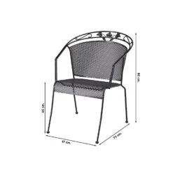 Kettler Toledo Stapelstoel 7 Kettler Toledo Stapelstoel -Kettler Stoelen Winkel 1000053218 0101