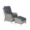 Garden Impressions Santa Rosa Relax Tuinstoel+voetenbank Vintage -Kettler Stoelen Winkel 1000054029