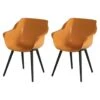 Hartman Sophie Studio Dining Armstoel - Indian Orange - Set Van 2 -Kettler Stoelen Winkel 1000072083