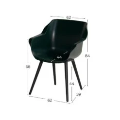 Hartman Sophie Studio Dining Armstoel - Night Green - Set Van 2 7 Hartman Sophie Studio Dining Armstoel - Night Green - Set Van 2 -Kettler Stoelen Winkel 1000072087 0101