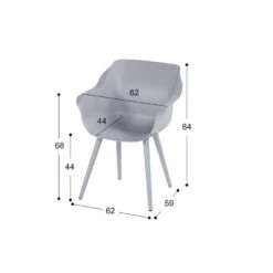 Hartman Sophie Studio Dining Armstoel - Xerix - Set Van 2 -Kettler Stoelen Winkel 1000073144 0101