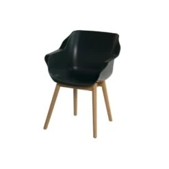 Set Van 2- Hartman Sophie Studio Diningstoel- Night Green- Teak Poot -Kettler Stoelen Winkel 1000073149 0102