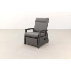 VDG Verstelbare Loungestoel Met Voetensteun - Darwin - Antraciet 8 VDG Verstelbare Loungestoel Met Voetensteun - Darwin - Antraciet -Kettler Stoelen Winkel 1000074421 0102