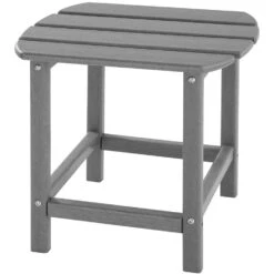 Tectake - 2 Tuinstoelen Janis Met Tafel - Houtlook - Grijs -Kettler Stoelen Winkel 1000078050 0103