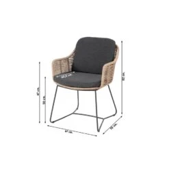 Taste Belmond Loungestoel - Naturel -Kettler Stoelen Winkel 1000084500 0101