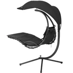 Tectake - Hangstoel Ligbed Maja - Zwart -Kettler Stoelen Winkel 1000086431 0102