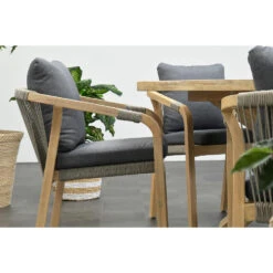 Garden Impressions Alora Tuinstoel - Donker Grijs -Kettler Stoelen Winkel 1000088271 0103
