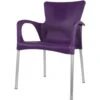 Bella Terrasstoel - Kunststof - Paars -Kettler Stoelen Winkel 1000093880