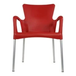 Bella Terrasstoel - Kunststof - Rood -Kettler Stoelen Winkel 1000093883 0102