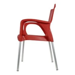Bella Terrasstoel - Kunststof - Rood -Kettler Stoelen Winkel 1000093883 0103