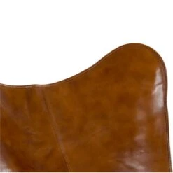 Buffalo Vlinderstoel Cognac - Leder - Bruin -Kettler Stoelen Winkel 1000094338 0103
