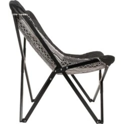 Aztec Vlinderstoel Zwart/wit - Stof - Zwart -Kettler Stoelen Winkel 1000094343 0103