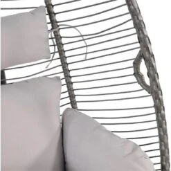 Rope Hangstoel - Wicker - Grijs -Kettler Stoelen Winkel 1000094364 0103