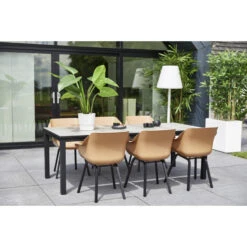 Hartman Sophie Element Dining Armstoel- Italian Terra - 2 St. -Kettler Stoelen Winkel 1000096417 0103