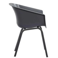 Hartman Kuipstoel Amalia - Antraciet - Aluminium Onderstel -Kettler Stoelen Winkel 50101115 8000