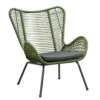 Loungefauteuil Monaco - Groen - Incl. Kussen -Kettler Stoelen Winkel 50105205