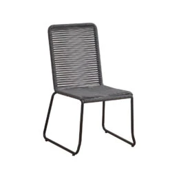 Tuinstoel Liza Touw Antraciet - 59,50x44x89 Cm - Touw - Grijs -Kettler Stoelen Winkel a99a01e9512d442eb7be81ac63e9a0b8