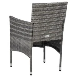 VidaXL Tuinstoelen 2 St Poly Rattan Grijs -Kettler Stoelen Winkel b9eb2efd3d964f6fae34832d0db9822b