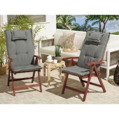 Beliani Inklapbare Tuinmeubels TOSCANA - Donkere Houtkleur Acaciahout -Kettler Stoelen Winkel c1d991c0ffa840adb2d8575ab6200793